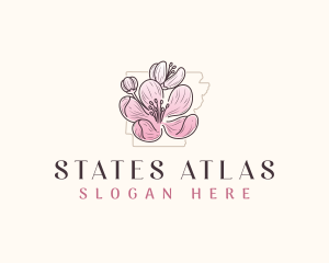 Apple Blossom Arkansas logo design