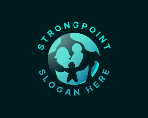 Orphanage - Global Family Charity logo design