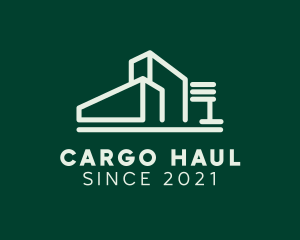 Cargo Delivery Warehouse logo design