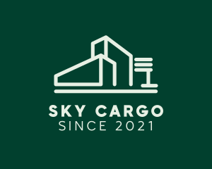 Cargo Delivery Warehouse logo design