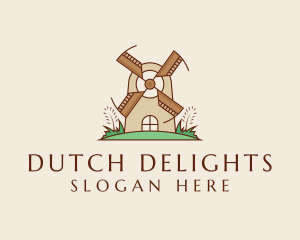 Dutch - Windmill Nature Farm logo design