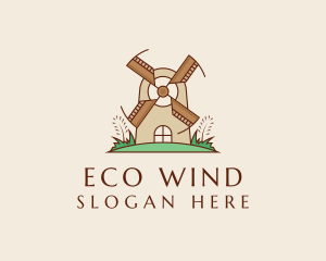 Windmill Nature Farm logo design