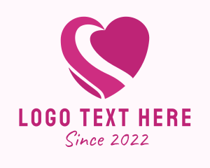 Cosmetic - Pink Heart Cosmetics logo design