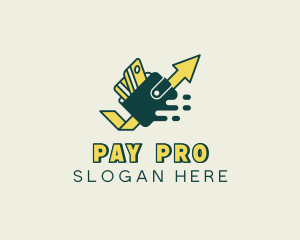 Payment - Arrow Money Wallet logo design