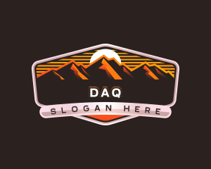 Mountain Hiking Summit Logo