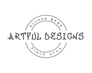 Urban Art Graffiti logo design