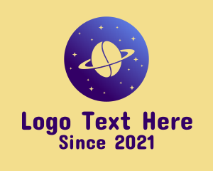 Orbit - Coffee Planet Galaxy logo design