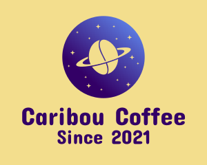 Coffee Planet Galaxy logo design