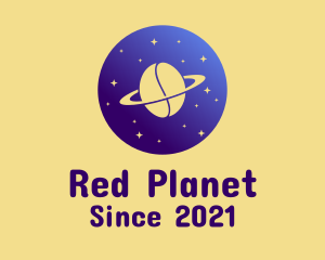 Coffee Planet Galaxy logo design