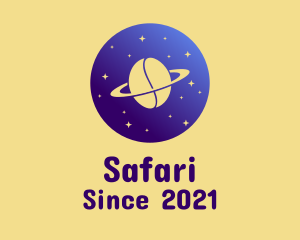 Orbit - Coffee Planet Galaxy logo design