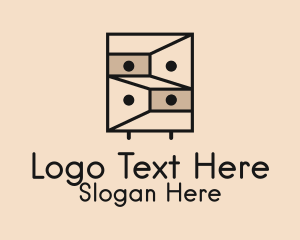 Geometric Drawer Furniture Logo