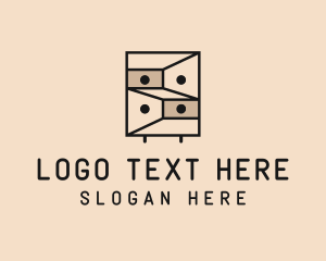 Geometric Drawer Furniture Logo