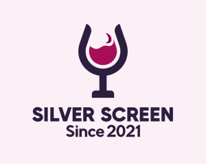 Cocktail - Wine Glass Bar logo design