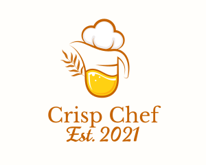 Measuring Cup Chef logo design