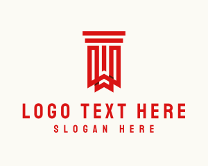 Bookmark Library Pillar Logo