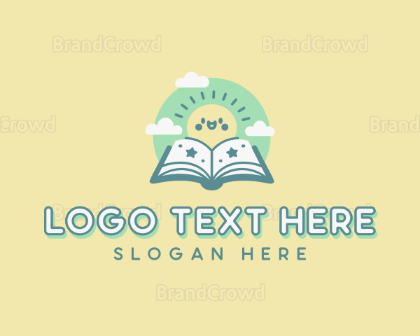 Kids Storytelling Book Logo