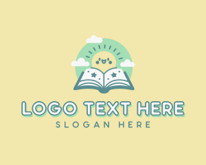 Bookstore - Kids Storytelling Book logo design