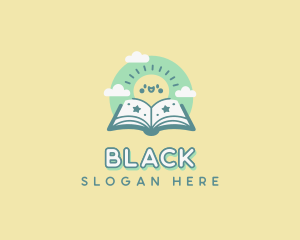 Daycare - Kids Storytelling Book logo design