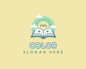 Kids Storytelling Book logo design