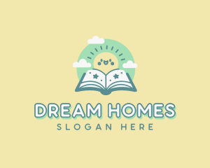 Bookstore - Kids Storytelling Book logo design