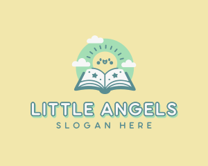 Kids Storytelling Book logo design