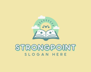 Kids Storytelling Book logo design