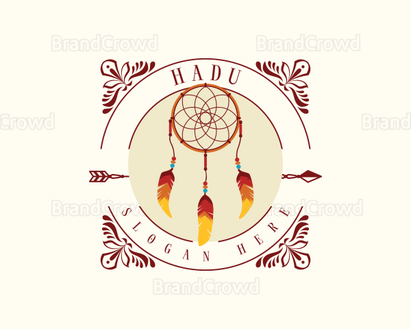 Tribal Dreamcatcher Handicraft Logo