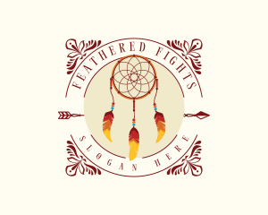 Tribal Dreamcatcher Handicraft logo design