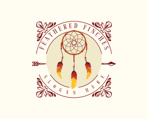 Tribal Dreamcatcher Handicraft logo design