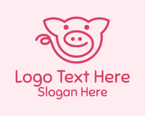 Pink Piggy Doodle Logo