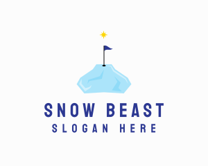 Snow Ice Golf logo design