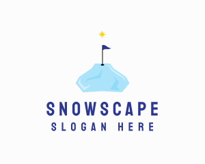 Snow - Snow Ice Golf logo design