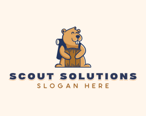 Scout Ranger Beaver logo design