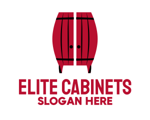 Cabinet - Red Barrel Cabinet logo design