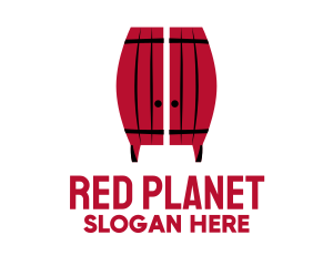 Red Barrel Cabinet logo design