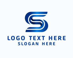 Corporation - Modern Business Letter S logo design
