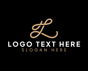  Elegant Stylish Simple Letter L Logo