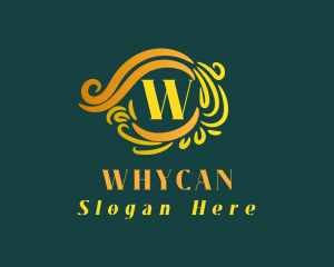 Luxury Elegant Wreath Logo