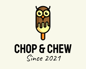Sweet - Cold Owl Popsicle logo design