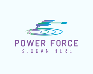 Power Washer Hose logo design