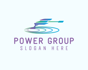 Power Washer Hose logo design