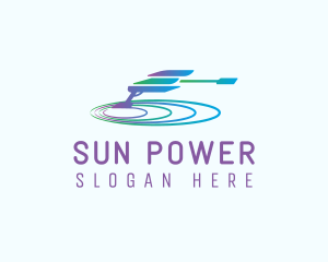 Power Washer Hose logo design