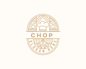 Lunch - Chef Restaurant Cook logo design