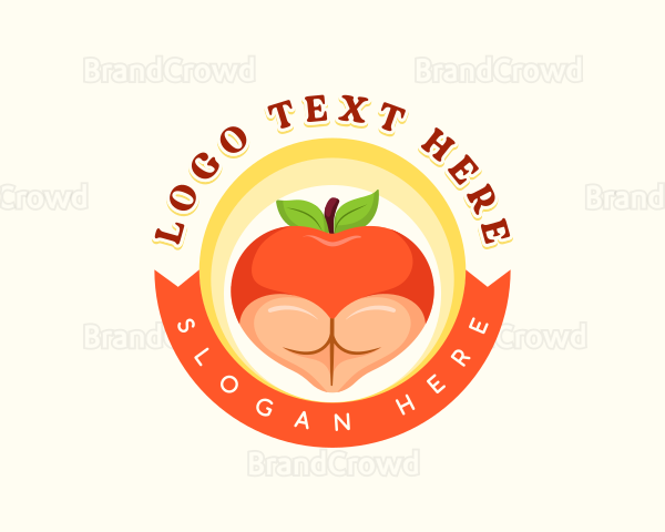 Erotic Peach Butt Logo