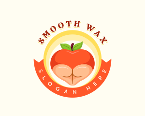 Erotic Peach Butt logo design