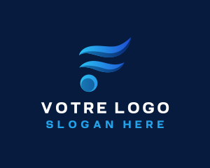 Web Developer - Wave Tech Finance logo design
