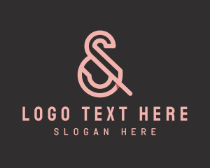 Ligature - Modern Ampersand Company logo design