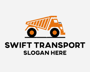Transportation - Transport Dump Truck logo design
