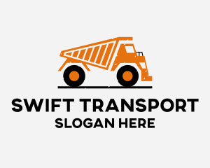 Transport - Transport Dump Truck logo design