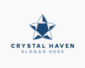 Crystal Blue Star logo design